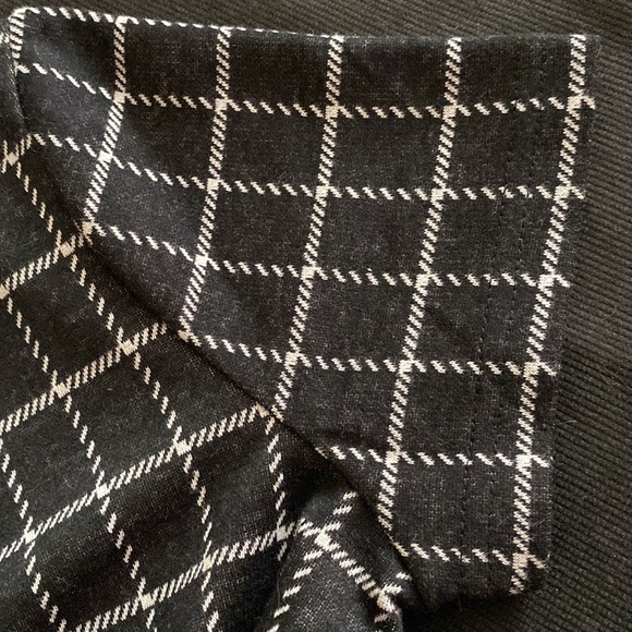 Jane and Delancey cotton / poly stretch windowpane check dress Fall - Picture 7 of 11